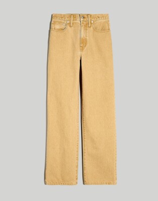 Madewell Perfect Vintage Wide-Leg Jean in Light Chestnut Wash Sz