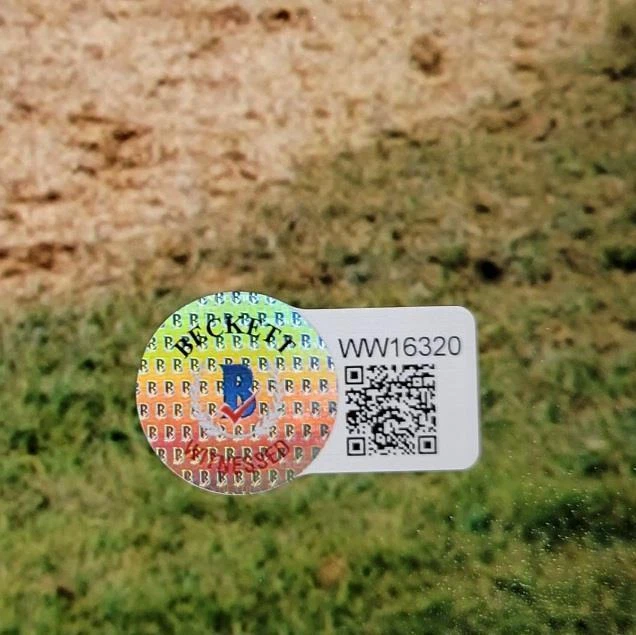 Troy Percival Firmado "02 WS Champs" 16x20 Foto Ángeles Autógrafo BAS Beckett Wit Foto 3 de 4