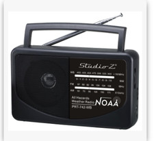 Studio Z PRT742WB Am Fm Wb 3-Band World Portable Radio Receiver