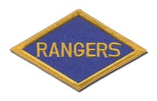 World War II US Army 2nd/5th Ranger Bn patch L236
