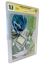 Mighty Morphin Power Rangers #50 Chris Clarke Signed Variant 242/300 Ltd CGC 9.8