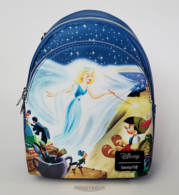 Loungefly Disney Pinocchio Blue Fairy Magic Mini Backpack Loungefly Disney Pinocchio Blue Fairy Magic Mini Backpack | eBay main image 2