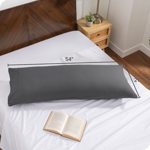 Bare Home Microfiber Envelope Closure Body Pillowcase - Picture 38 of 90