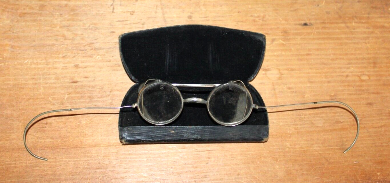Antique Safety Glasses SANIGLASS SAFETY GOGGLES S… Gem