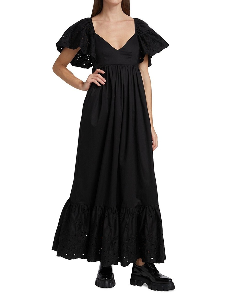 chinese dress ladies Maxi Shining Sheer Cut Out Boho Dress - Women's See Through Glamorous  Glitter Night Out Mesh V Neck Date Night Dress