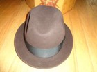 Knox New York Madison Avenue Brown Felt Fedora Hat in Original Box - Size 7 — photo 7