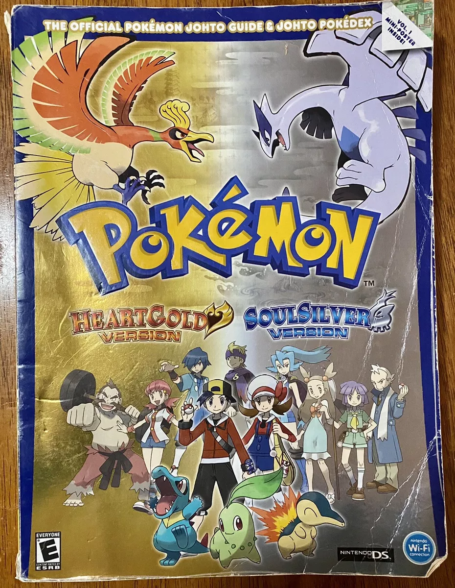 Pokemon HeartGold and SoulSilver Johto Pokedex