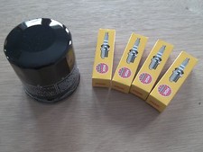 Yamaha Tune up RX10 Warrior Mountain LE RX-1 SE 4 Sparks Plugs + Oil Filter CR9E