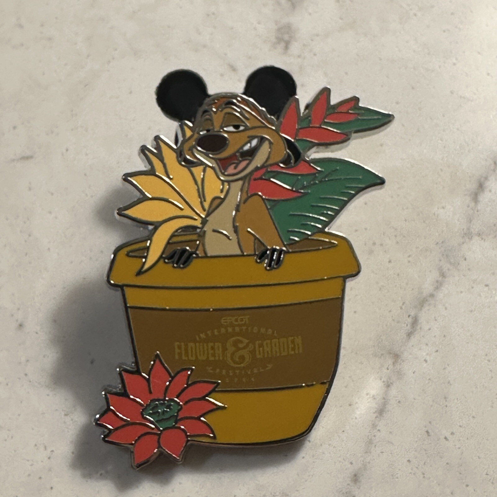 Timon Lion King Walt Disney World Epcot Flower And Garden Mystery Pin New 2024