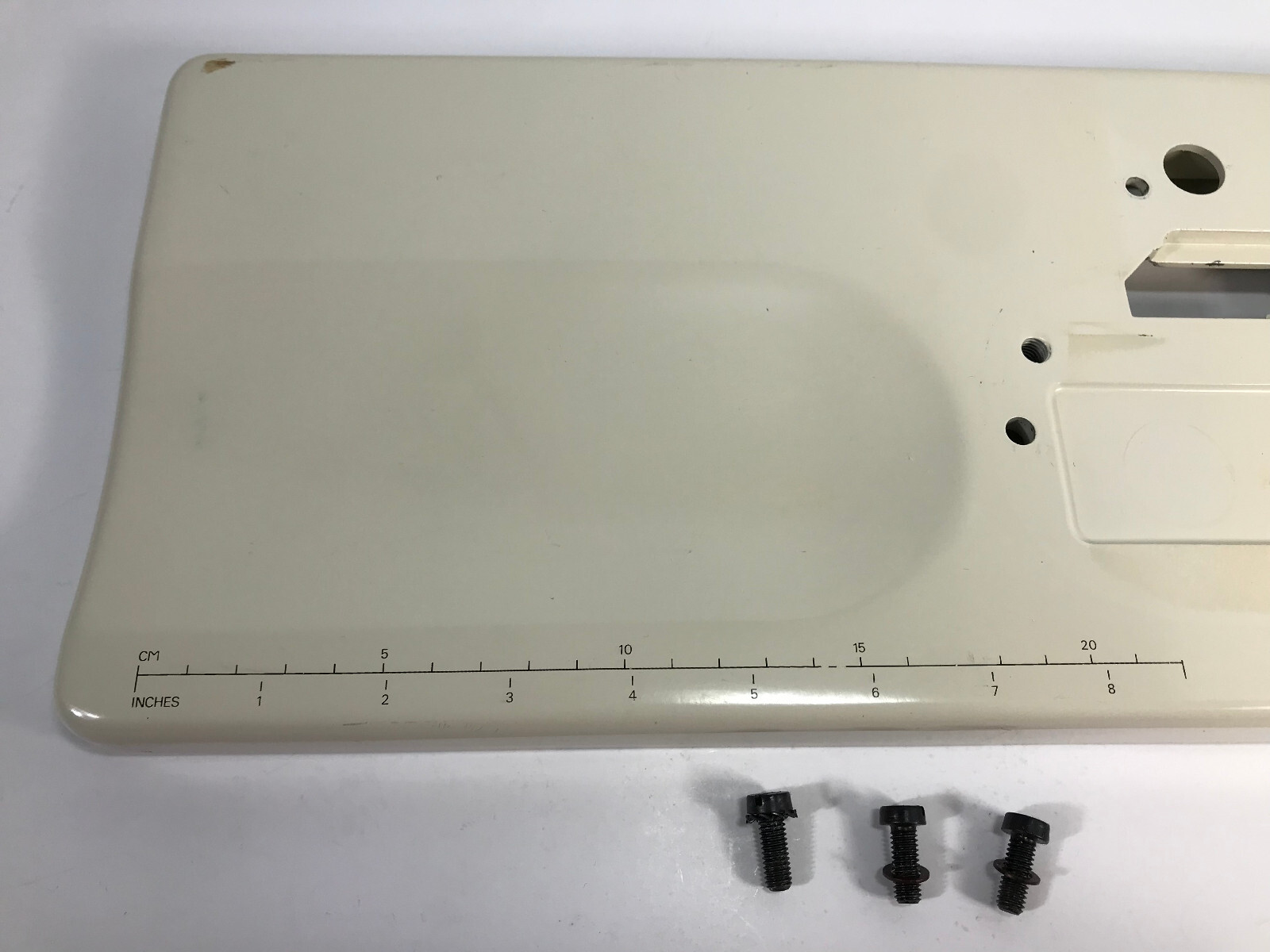 Vintage Bernina 830 Sewing Machine Bottom Base Plate & Screws Buhler