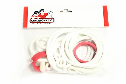 1980 Brunswick Circus Pinball Machine Replacement Repair Rubber Ring Kit White