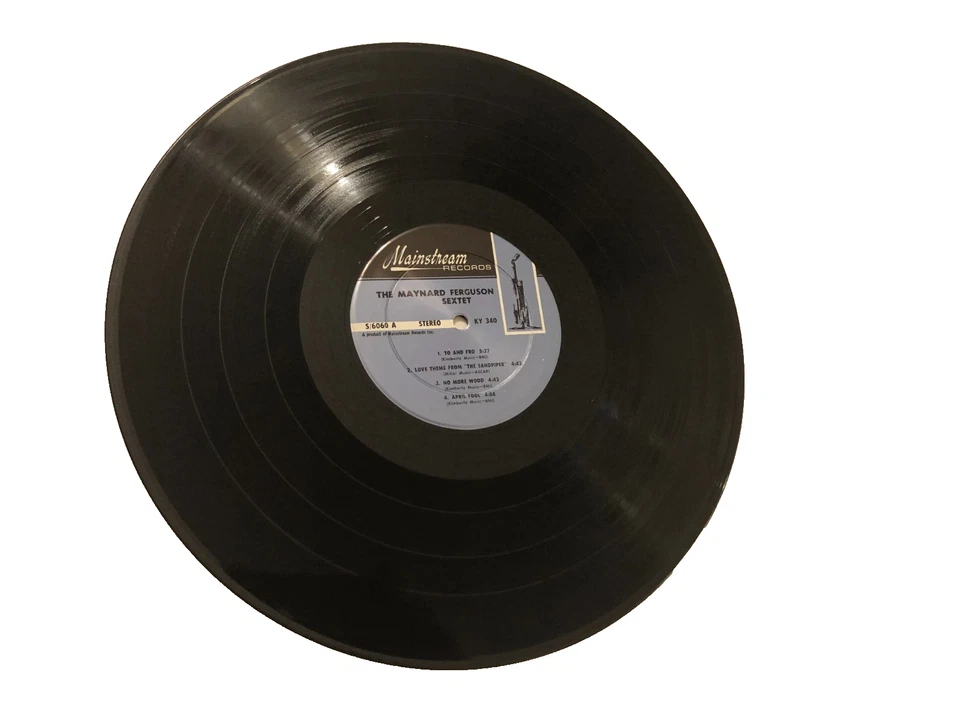 Maynard Ferguson Sextet S/6060 Stereo Mainstream Records Vintage 1965 Vinyl NM - Image 3 of 4