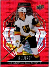 2022-23 Upper Deck Allure #80 Jack Eichel Red Rainbow