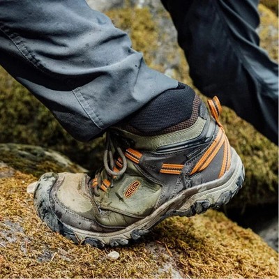 KEEN Ridge Flex Mid Waterproof Hiking Boots Men’s 7 Brown Keen Men main image 2