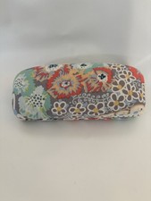 Vera Bradley Print Clamshell Eyeglasses Case CASE ONLY EUC