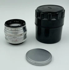 JUPITER 3 1.5/50 Red P USSR Portrait lens M39 mount #5502434