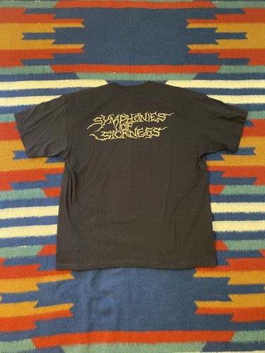 Camiseta Vintage Banda Talla XL Cadáver Sinfonías de Enfermedad Etiqueta Yunque 2007 - Imagen 10 de 11