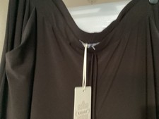 Kasara chocolate brown harem pants with elasticated cuffs Bnwt Size XL Bnwt.