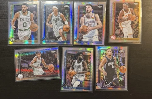 25-26 Topps Chrome Basketball COMPLETE YOUR SET X-Fractor Silver RayWave & Prism