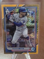 2024 Bowman Chrome Mega Box Mookie Betts Mojo Gold Refractor/50  LA Dodgers