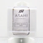 1 oz Silver Bar - Asahi Refining .999 Fine - Sealed