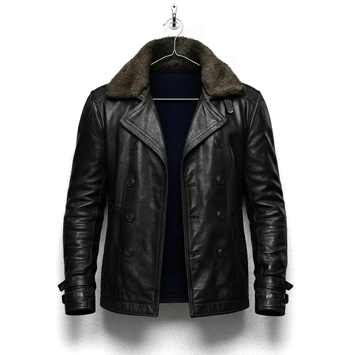 Leon S. Kennedy RE9 Leather Jacket | Resident Evil Requiem Black
