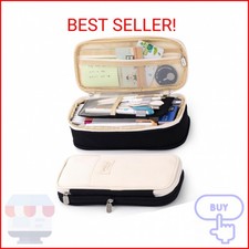 EASTHILL Big Capacity Pencil Pen Case Office College School Large Storage High C