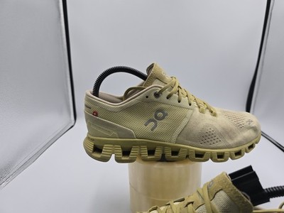 On Cloud X Running Shoes - Women's Size 7.5 Glade/Citron Yellow (40.99698)