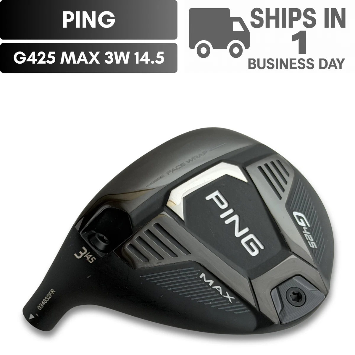Ping G410 14.5° Fairway Wood – Right-Handed, Head Only With