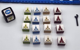 LEGO Atlantis Treasureboardgame - Set# 3851 - Complete