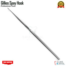 Gillies Skin Hook Single Prong Stainless Steel Precision Retractor Tool