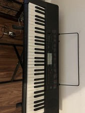 Casio LK-160 Keyboard with LED Backlight. Includes stand