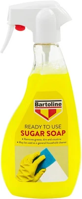 Bartoline Ready to Use Sugar Soap Spray 500ml | Multi-Surface Cleaner | Removes
