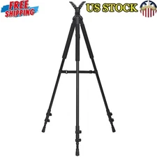 Adjustable Shooting Tripod 3-in-1 Monopod Bipod Lightweight Aluminum Alloy New