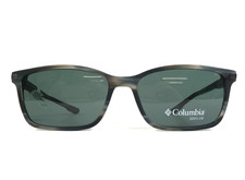 Columbia Sunglasses NORTHBOUNDER C548S 026 Striped Gray Frames with Green Lenses