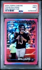 2024 TOPPS CHROME PINK REFRACTOR #202 CALEB WILLIAMS PSA 9