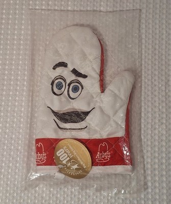 2004 Arby's Oven Mitt Mascot Cartoon Promotion Promo Big Brother Big Sisters New