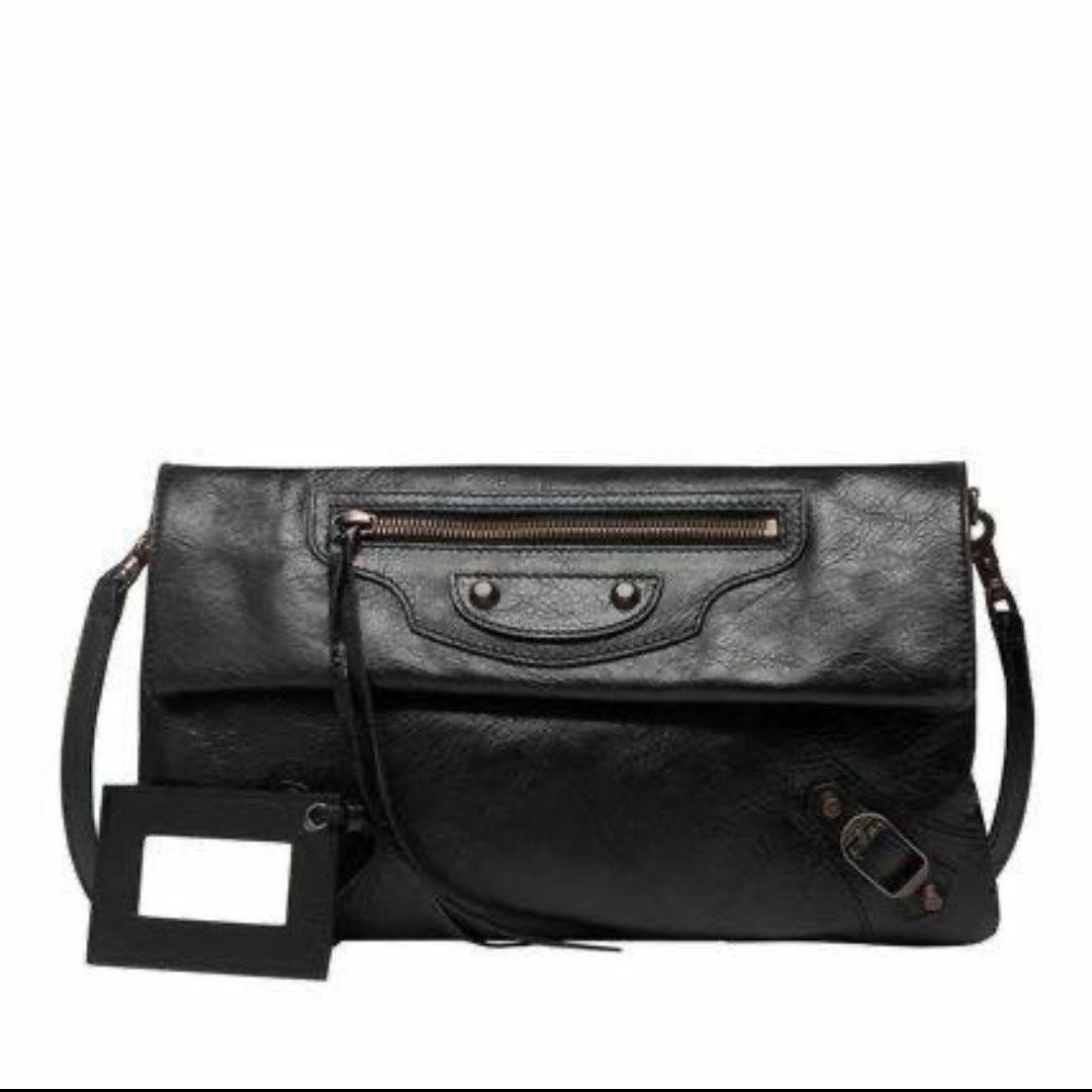 Genuine Good Condition Balenciaga Genuine Leather Clutch Bag