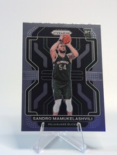 2021 Panini Prizm Sandro Mamukelashvili RC #293 Milwaukee Bucks
