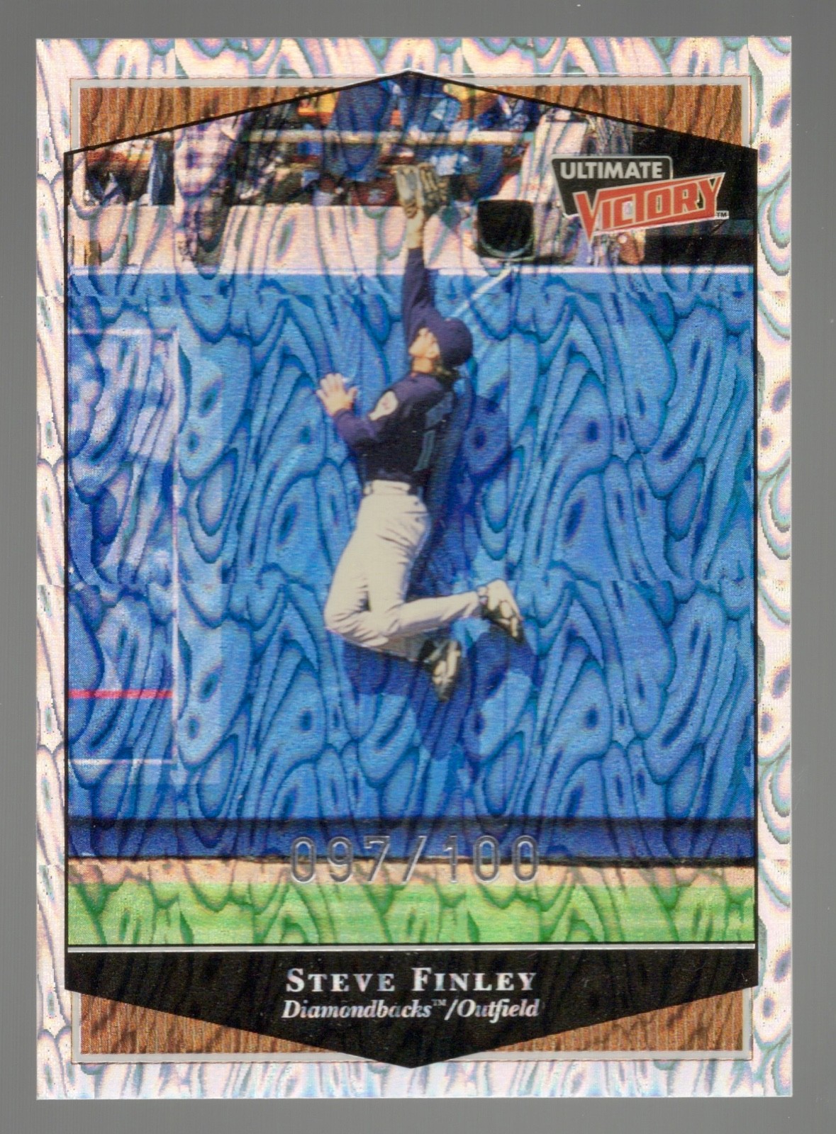 1999 Ultimate Victory Ultimate Collection #10 Steve Finley 97/100