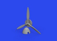 Eduard Accessories 672314 - 1:72 Bf 109F Propeller Late Print 1/72 Eduard - Neu