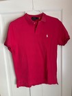 Polo Ralph Lauren Men’s Collared Shirt Size Large Pink Cotton