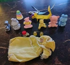 Vintage Barbie Baby Kelly Krissy Nikki Accessories Lot