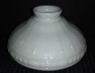 Vtg Aladdin GWTW Style Milk Glass Lamp Shade 10" Fitter