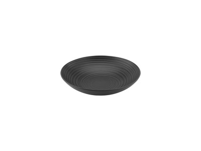 Pastateller LAVA STONE DH 22x5.10 cm schwarz