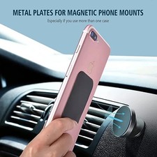 Metal Plates Adhesive Sticker Replace For Magnetic Car Mount Phone Holder