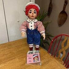 Paradise Galleries Rag Time Matthew Porcelain Doll 26" American Pride
