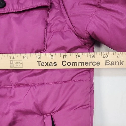 Dickies Performance System Pink Insulated Puffer Jacket Snap Front womens M image 4