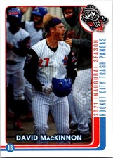 David MacKinnon 2021 Choice Rocket City Trash Pandas #10