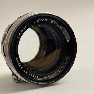 良品 Canon LENS 50mm f/1.4 L39 #276 Canon 50mm f/1.4 LTM L39 | eBay